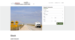 Desktop Screenshot of coromalcaravanswagga.caravancampingsales.com.au