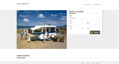 Desktop Screenshot of jaycogippsland.caravancampingsales.com.au