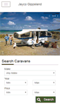 Mobile Screenshot of jaycogippsland.caravancampingsales.com.au