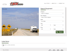 Tablet Screenshot of pmxaus.caravancampingsales.com.au